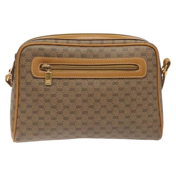 GUCCI Micro GG Supreme Shoulder Bag Pvc Beige Gold 007 113 007 113 - Picture 2 of 16